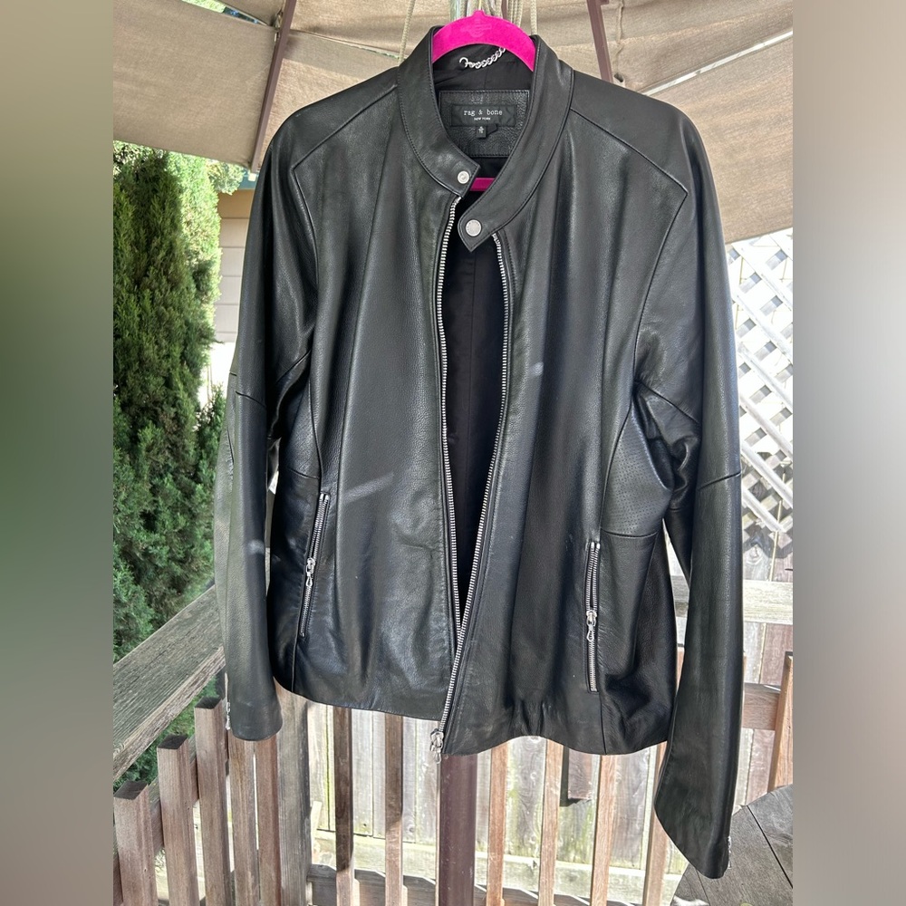 leather jacket